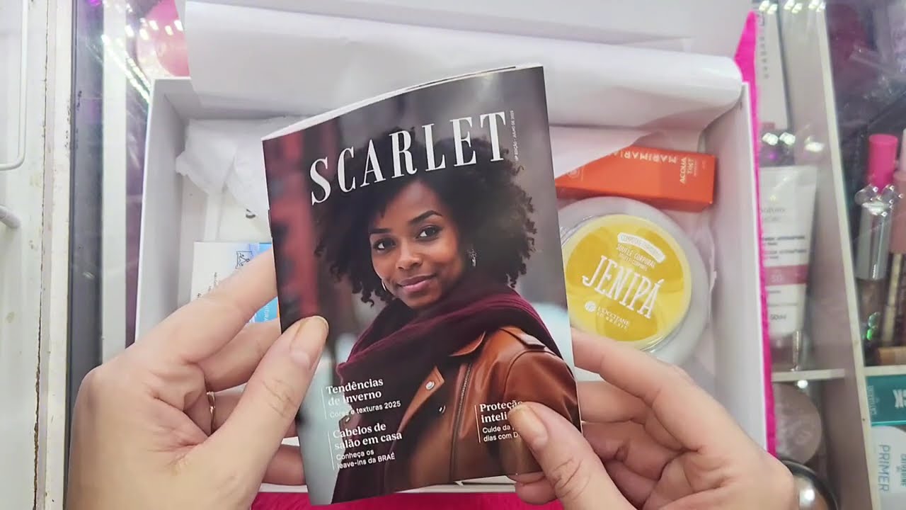 Minha box Scarlet de julho 