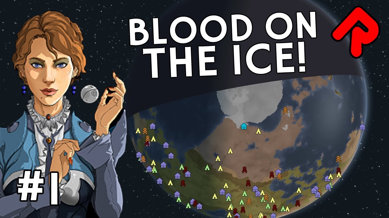 Blood on the Ice! | Let's Play RimWorld Caravan Rampage ep 1 (alpha 16 gameplay)