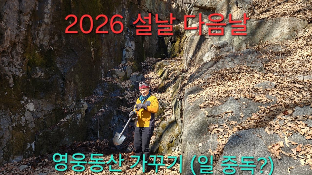 영웅동산 가꾸기4 일중독일까?