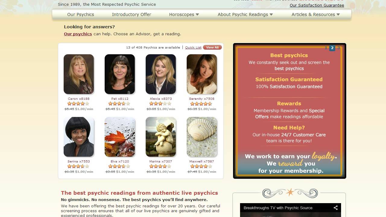 Best Online Psychic Readings! WATCH NOW