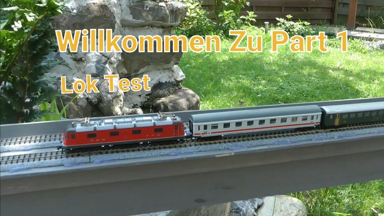 Modeleisenbahn Spur N)( Wir werden Loks Testen)!!!