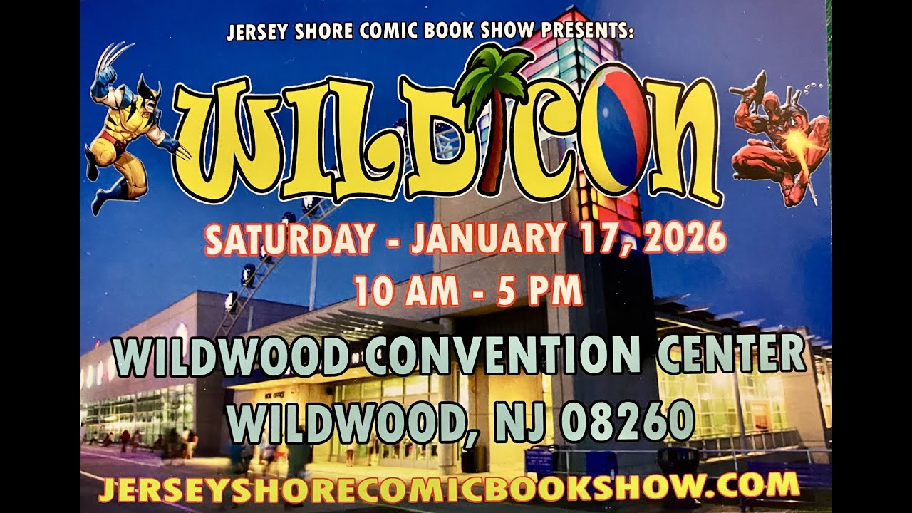 1 17 26 Wild-Con Wildwood Comic Con  #wildwoodboardwalk #comiccon #comicbooks #cosplay #marvel