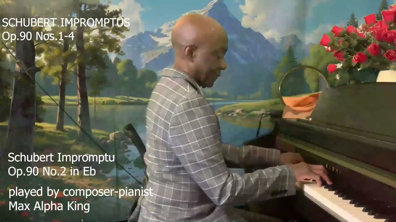 Four Schubert Impromptus Op 90 Complete
