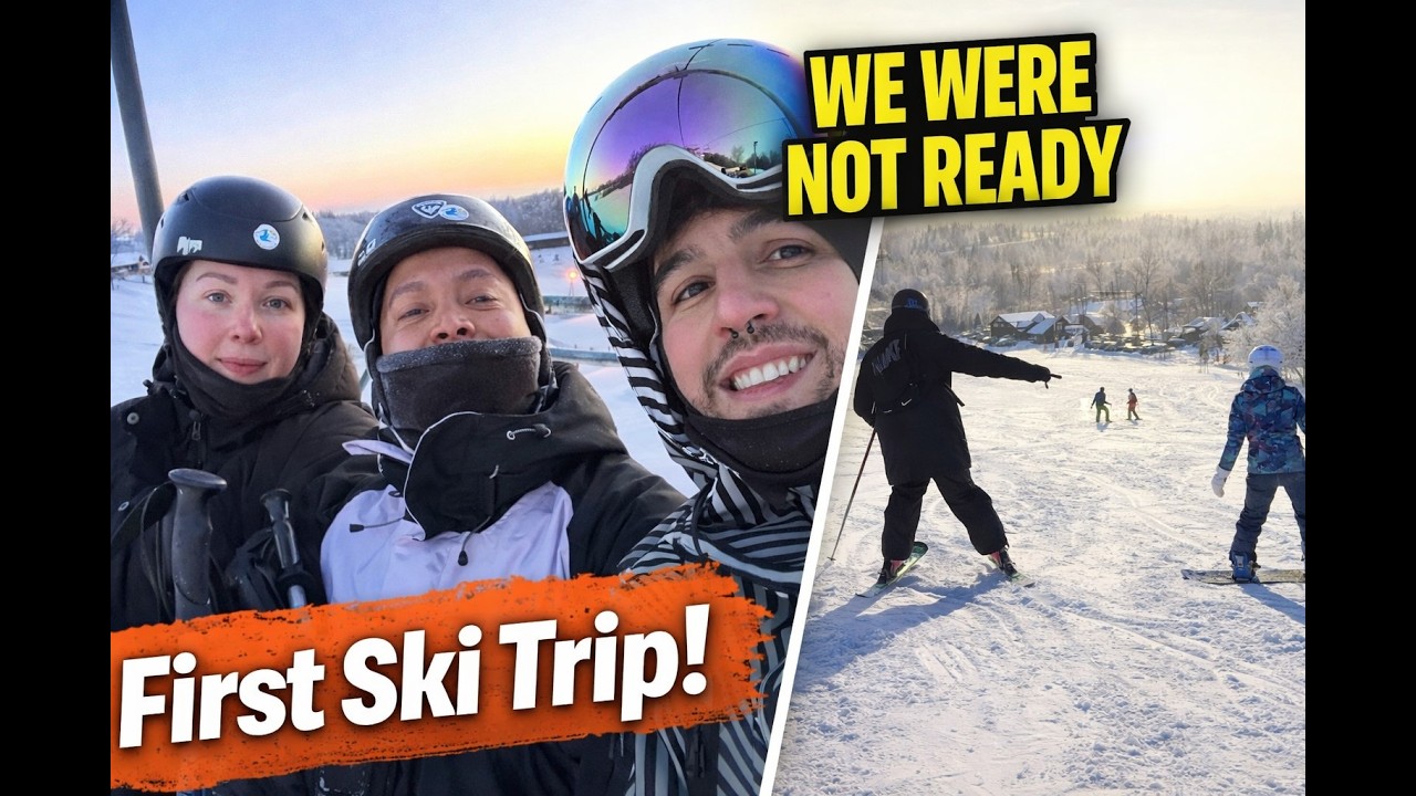 First Ski Trip With Beginners (Chaos Included) | Otepää, Estonia