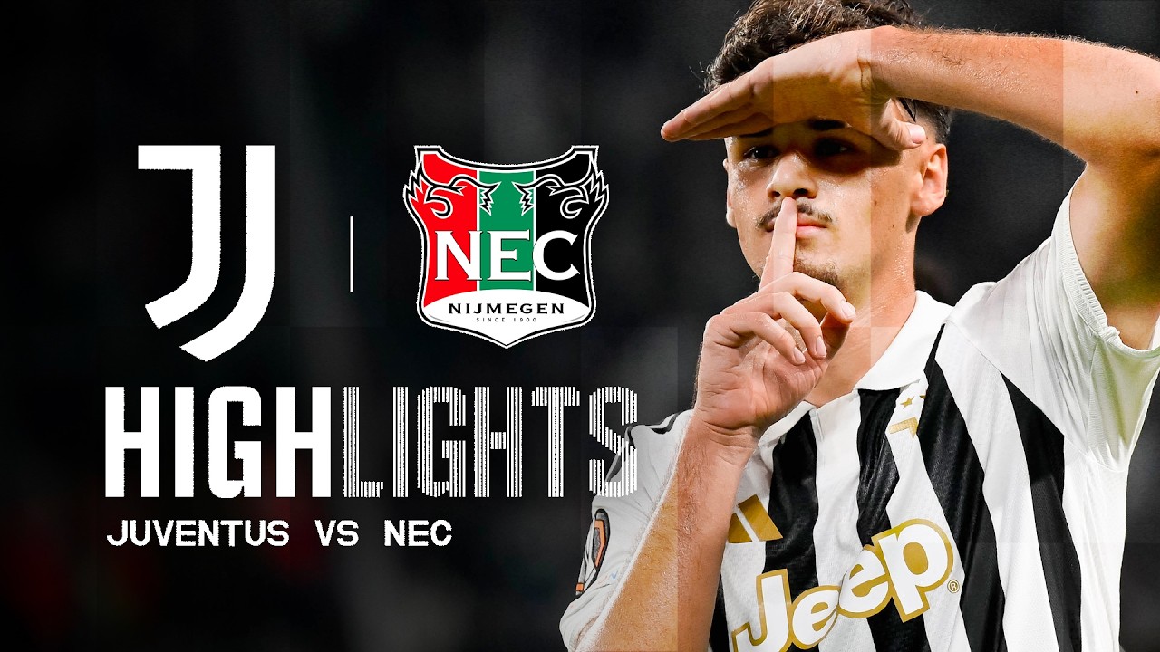 ALAJBEGOVIC FIRST GOAL WITH JUVE! Juventus 5-0 NEC | Europa League Highlights