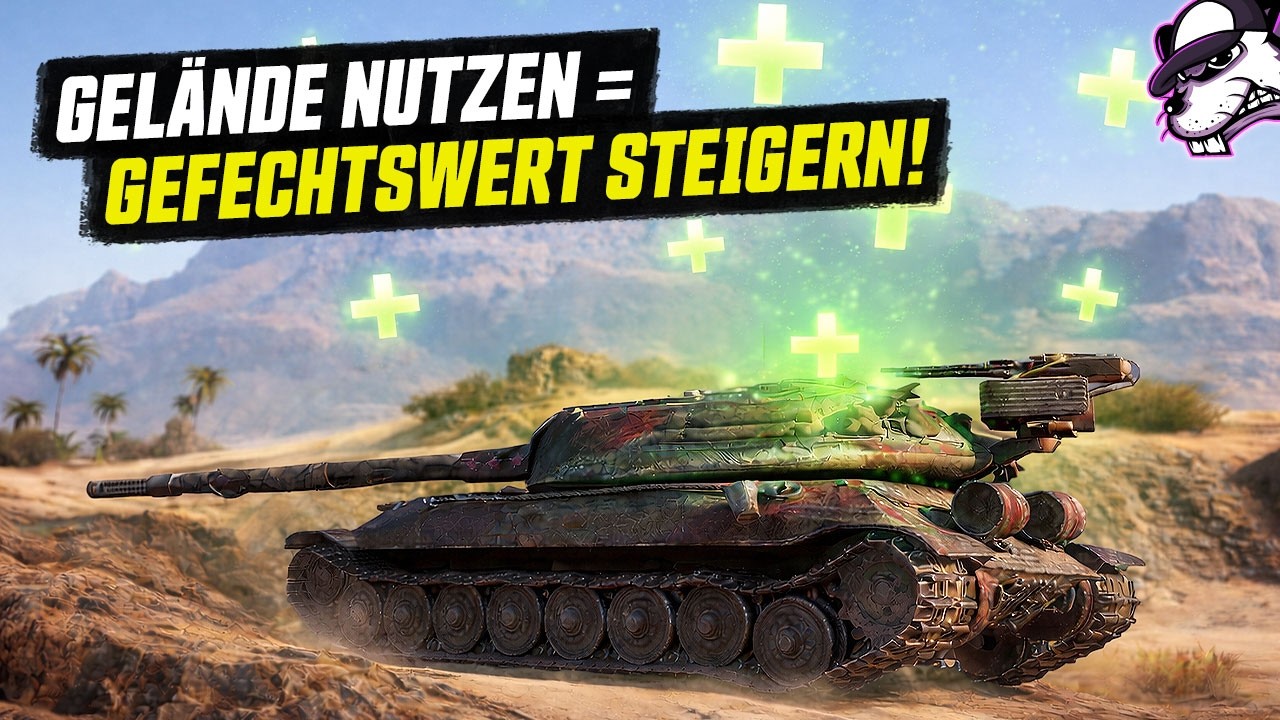 So geht Heavy! | Gel&auml;nde nutzen = Gefechtswert steigern & Feuer und Bewegung! [WoT - Gameplay]