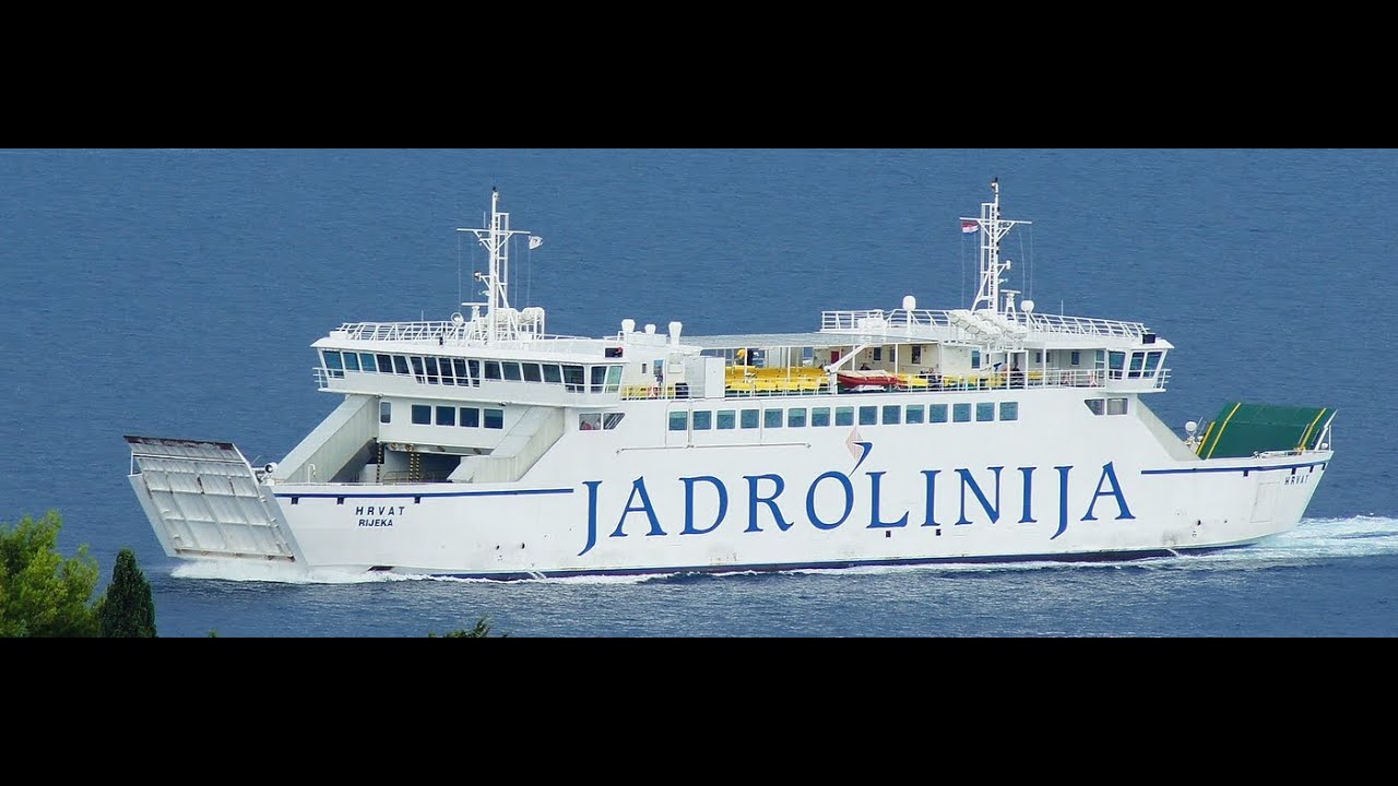 Jadrolinija trajekt HRVAT Split - Supetar, Island Brac 🇭🇷