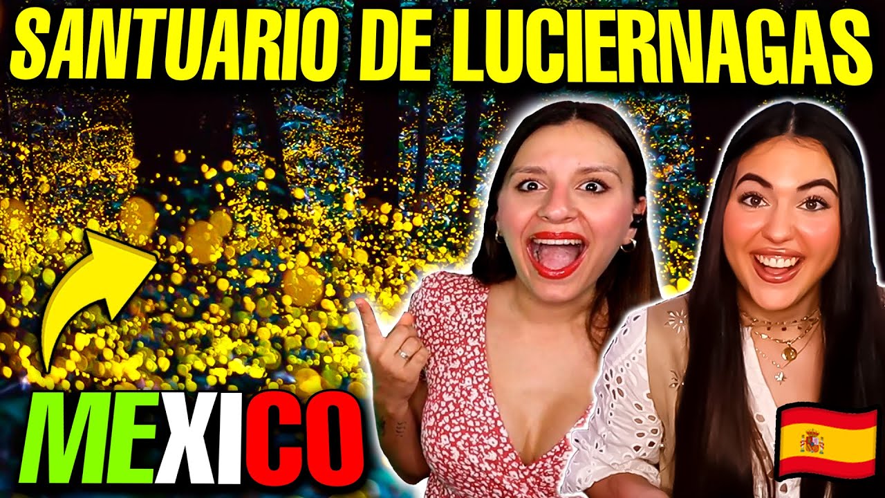 ESPAÑOLAS NO IMAGINABAN que EXISTÍA ESTO en MEXICO *Santuario de luciernagas* de TLAXCALA *MÁGICO!*