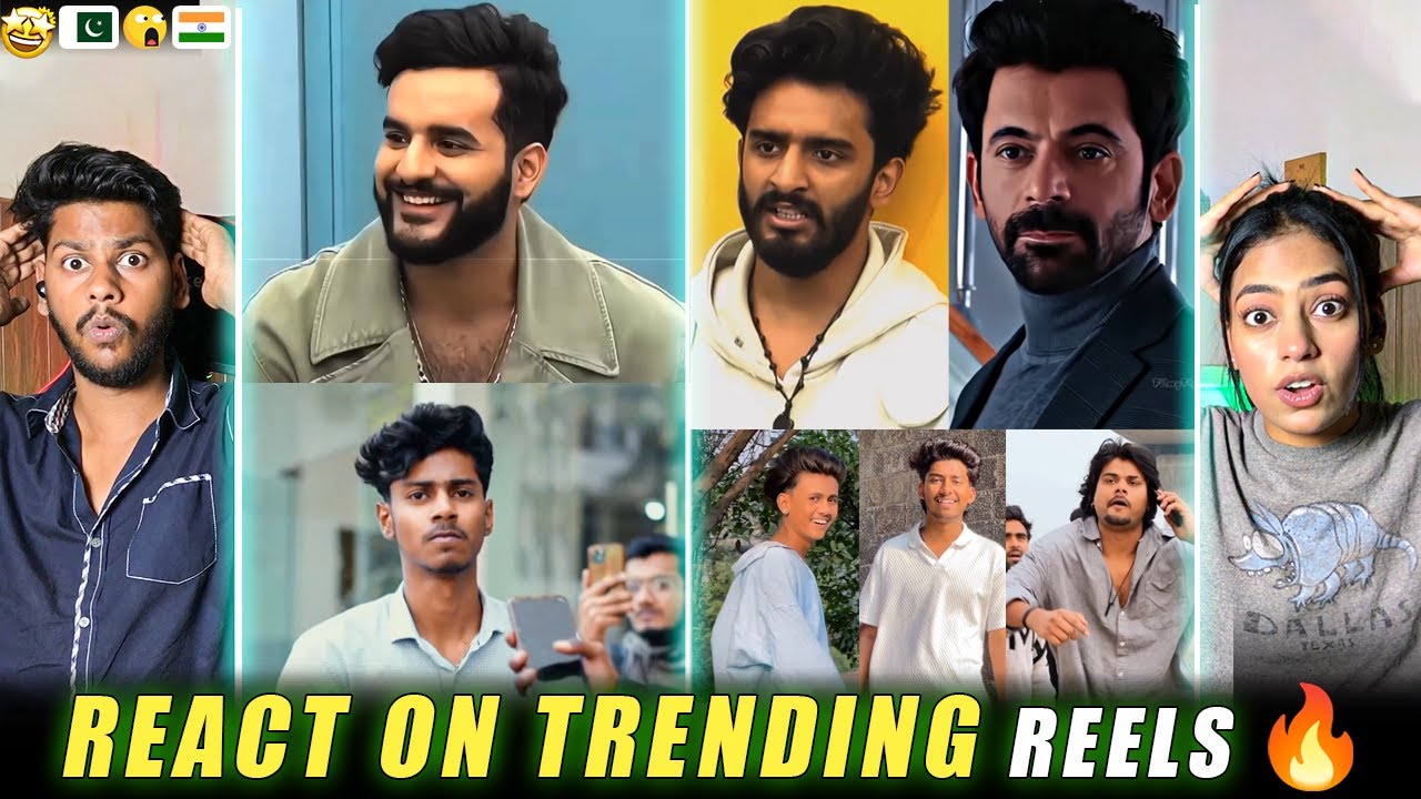 Reaction on Trending Reels 🔥 | Boys Attitude Reels🔥