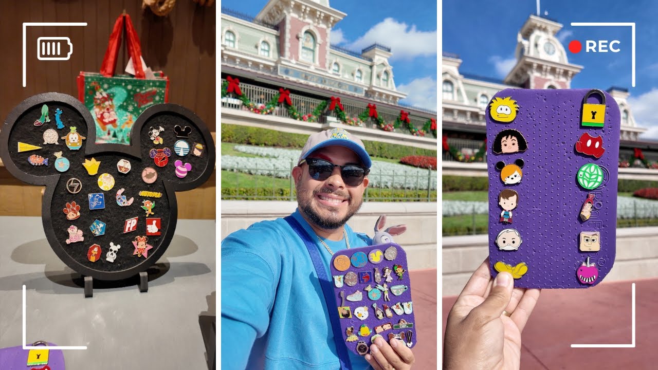 Игра Disney «Match Pin» в Волшебном Королевстве — декабрь 2025 г.