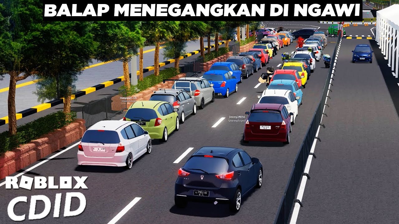 Salah Satu Balap CDID Terseru yg Pernah Ku Buat !! Voice Sampe Petcah 🔥🔥 Roblox CDID V2.2