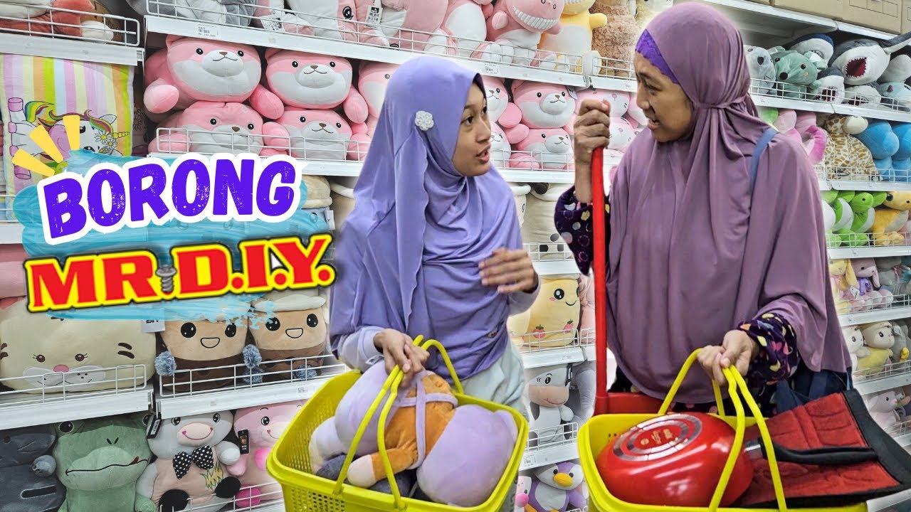 Tantangan Aqilla Belanja Warna Merah dan Ungu di MR DIY 😄 Aqilla's Diary