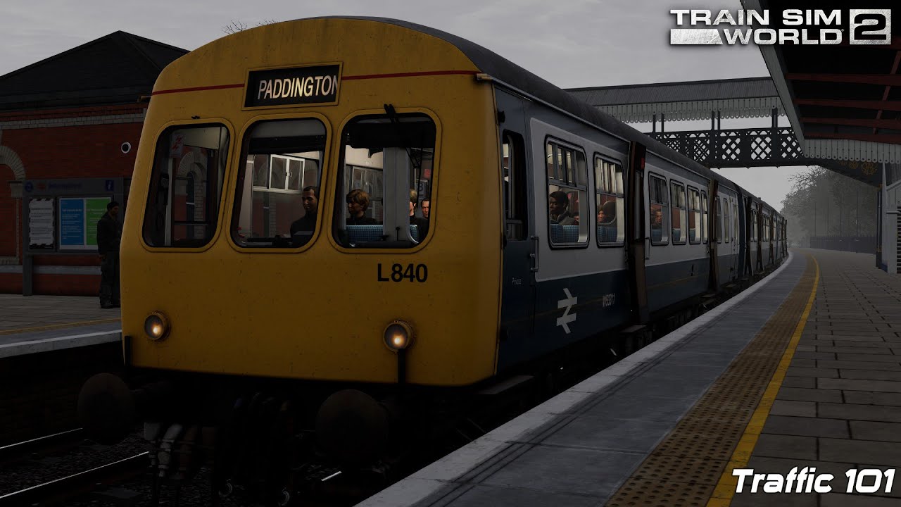 Traffic 101 - Great Western Express - Class 101 - Train Sim World 2