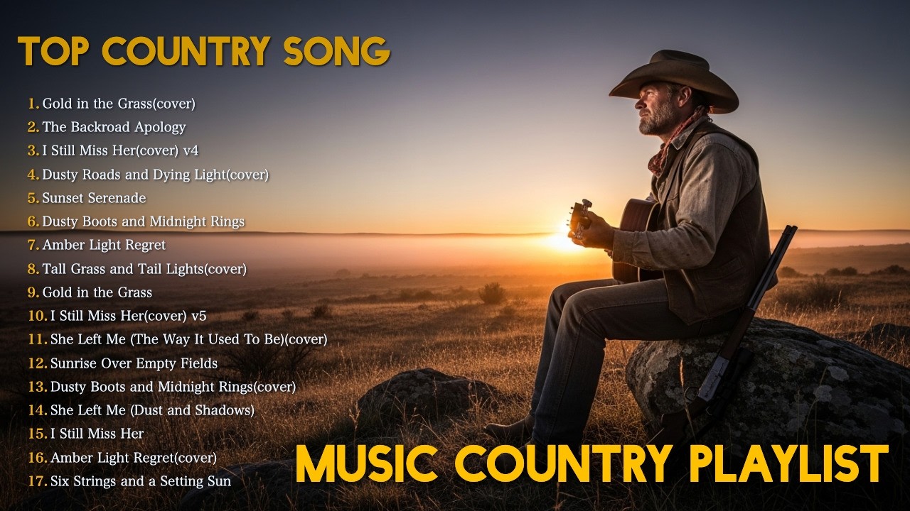 Sad Country Mix | 1 Hour Emotional Modern Country Songs
