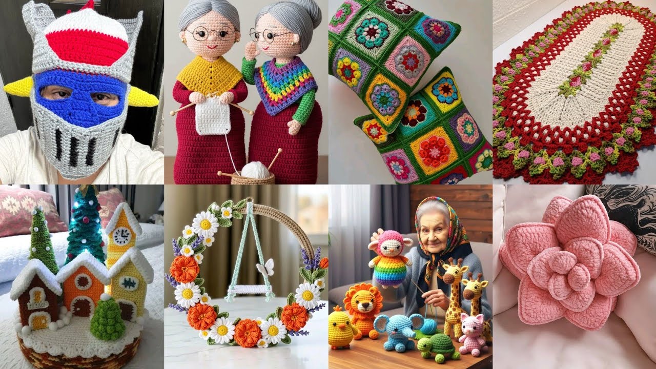 Most beautiful & attractive crochet handmade items and ideas||Home decor ideas part 7 2025 