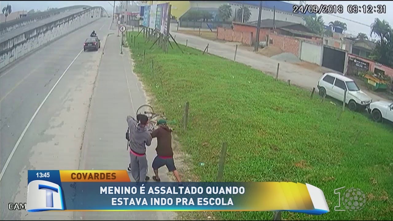 Menino é assaltado quando estava indo pra escola - Tribuna da Massa (25/09/18)