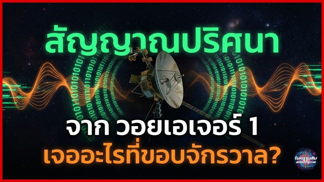 24,000 ล้านกิโลเมตร! วอยเอเจอร์ 1 ส่ง 'รหัสลับ' ชุดใหม่ สิ่งที่อยู่นอกระบบสุริยะไม่ใช่ความว่างเปล่า