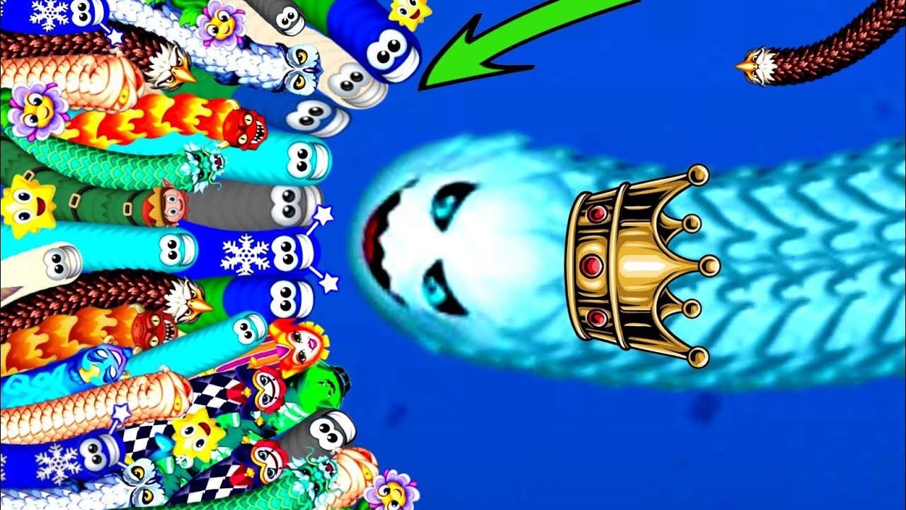 WORMSZONE.IO / Snake Top 01/#ep17  gameplay video/#wormszone#snake #gaming #snakegame