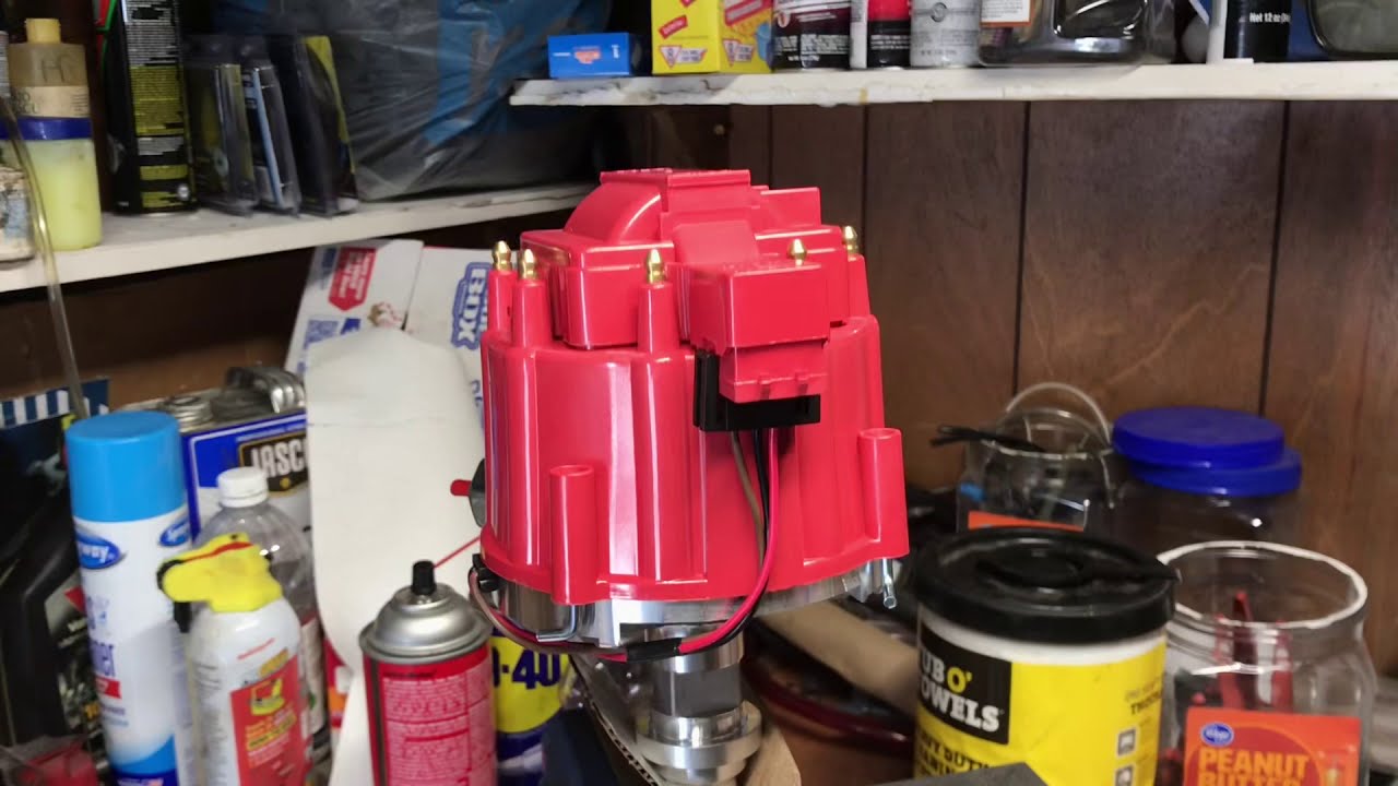 1974 Chevy C 10 remove and replace HEI distributor