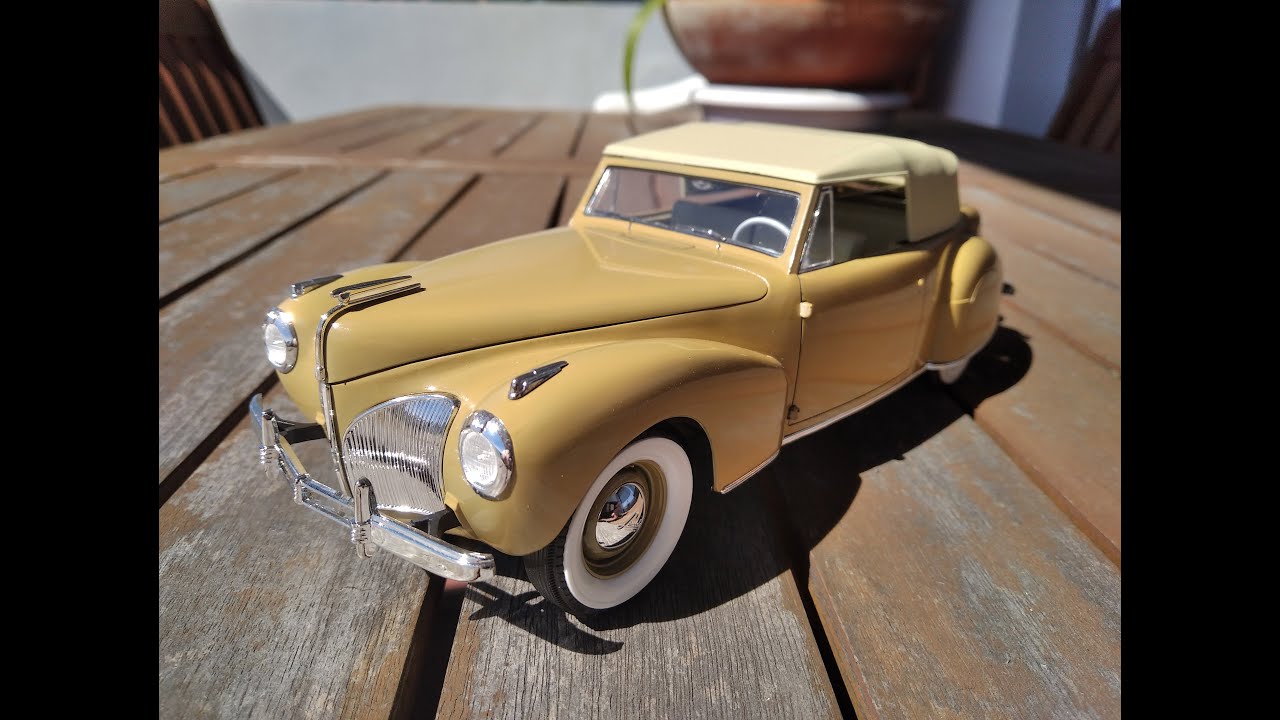 1/24 Monogram 1941 Lincoln Continental Part 4 Final- Final review and pics