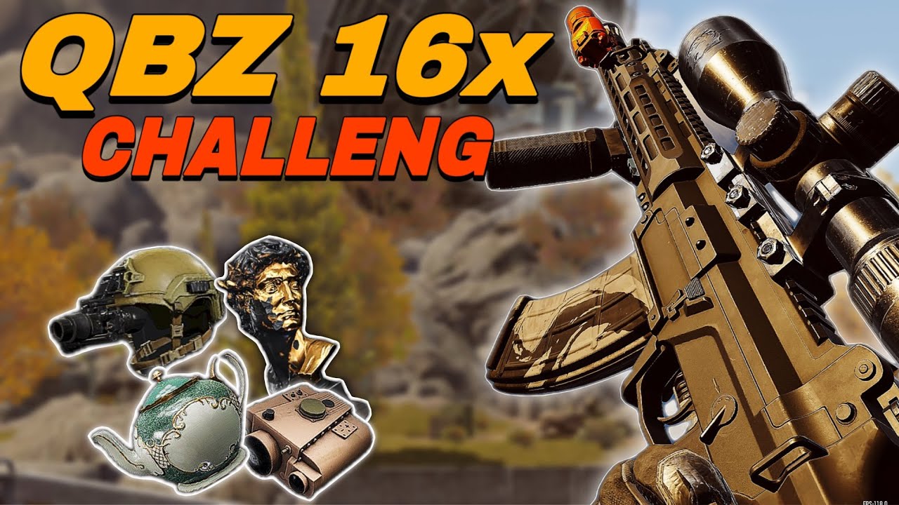 QBZ 16x Dürbünle Termal Avladım🔥Cephanelik&Çiftlik 80k🔥Arena Breakout