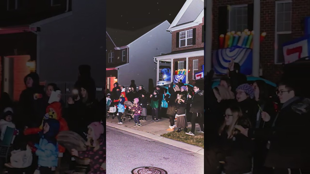 MD menorah crawl