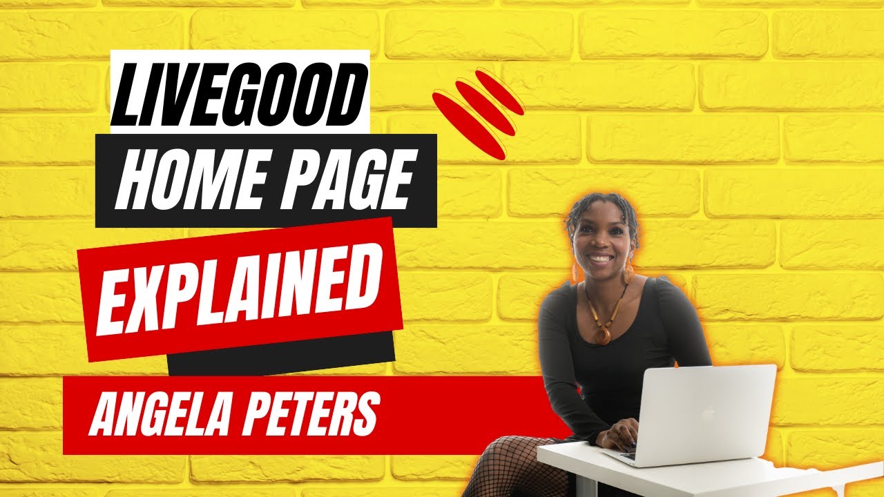 Livegood Opportunity Walkthrough 👉🏾 Home Page & Websites Explained