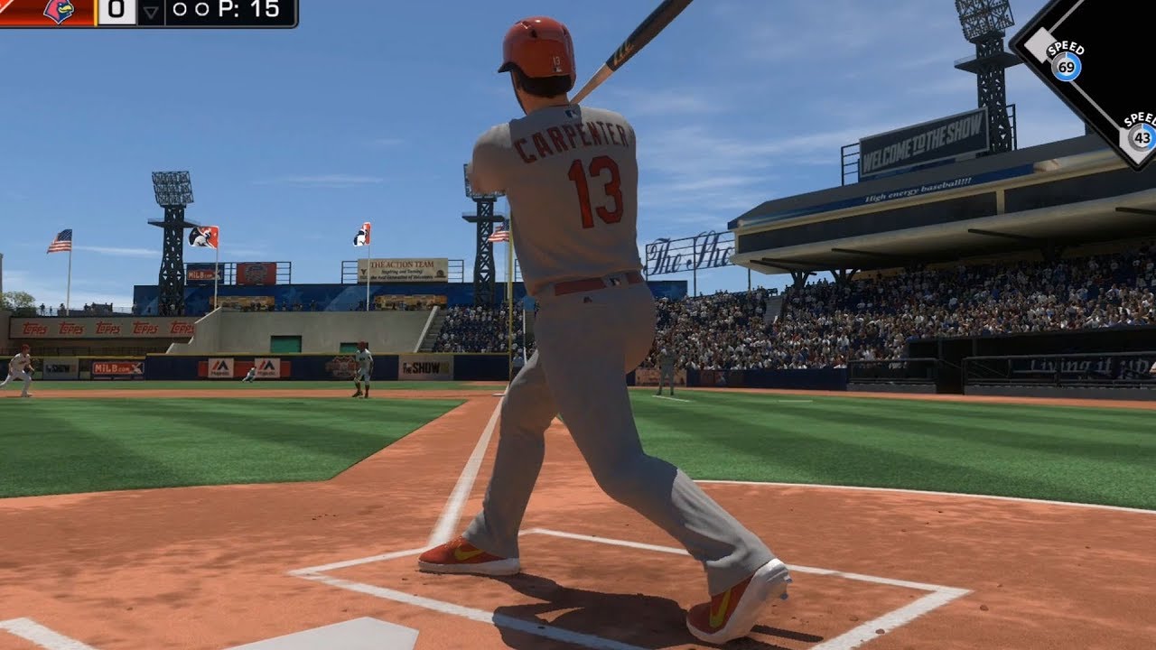 MLB The Show 18 - Memphis Redbirds vs St. Louis Cardinals - Gameplay (PS4 HD) [1080p60FPS]