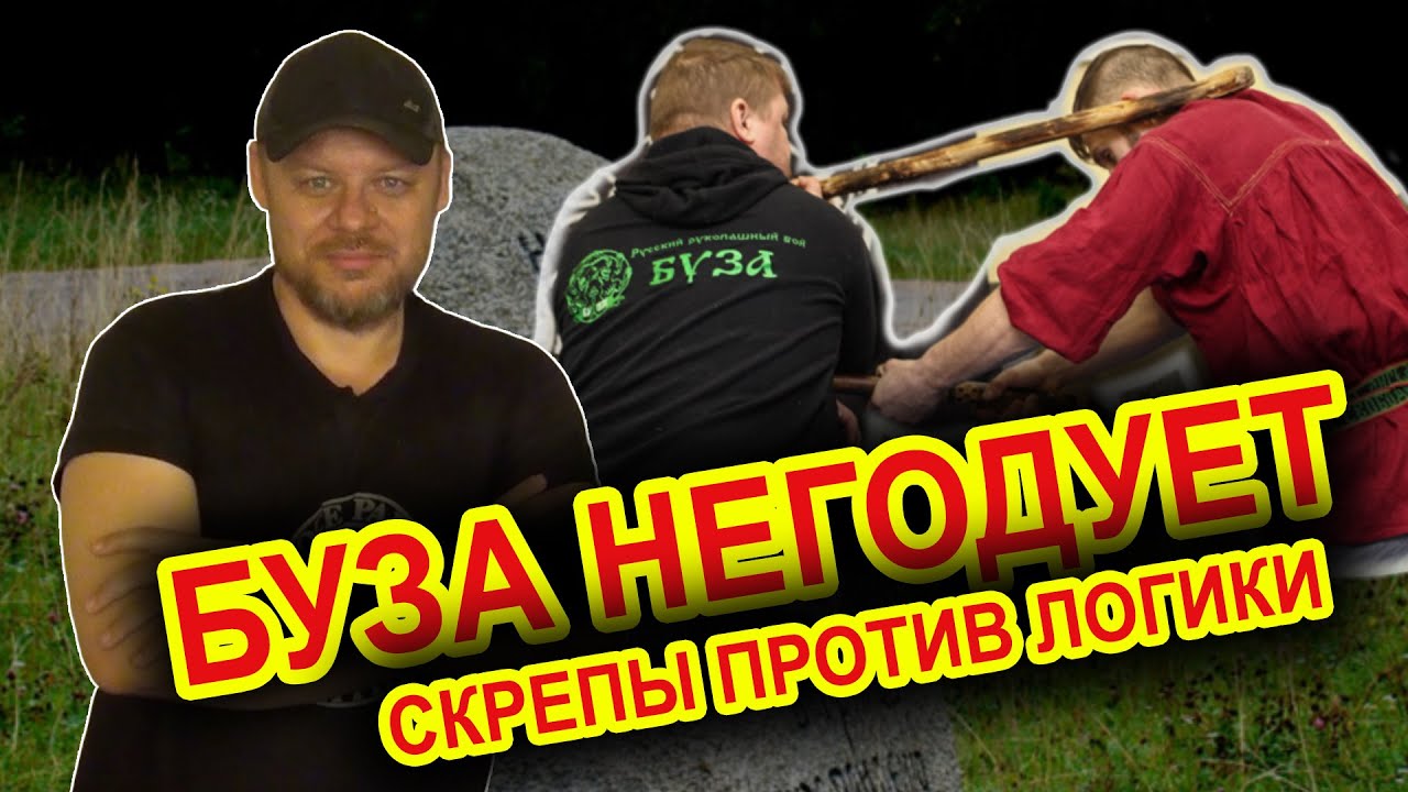 Буза негодует. Скрепы против Логики.