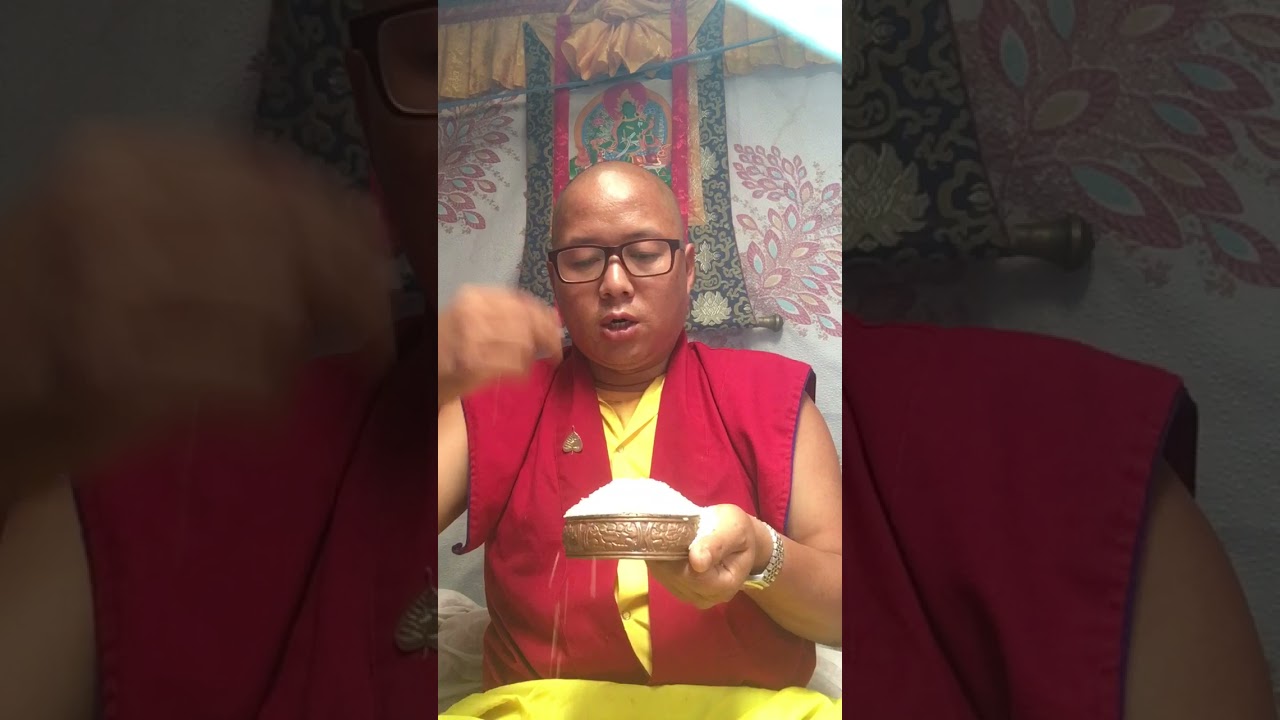 Ngondro - mandala offering