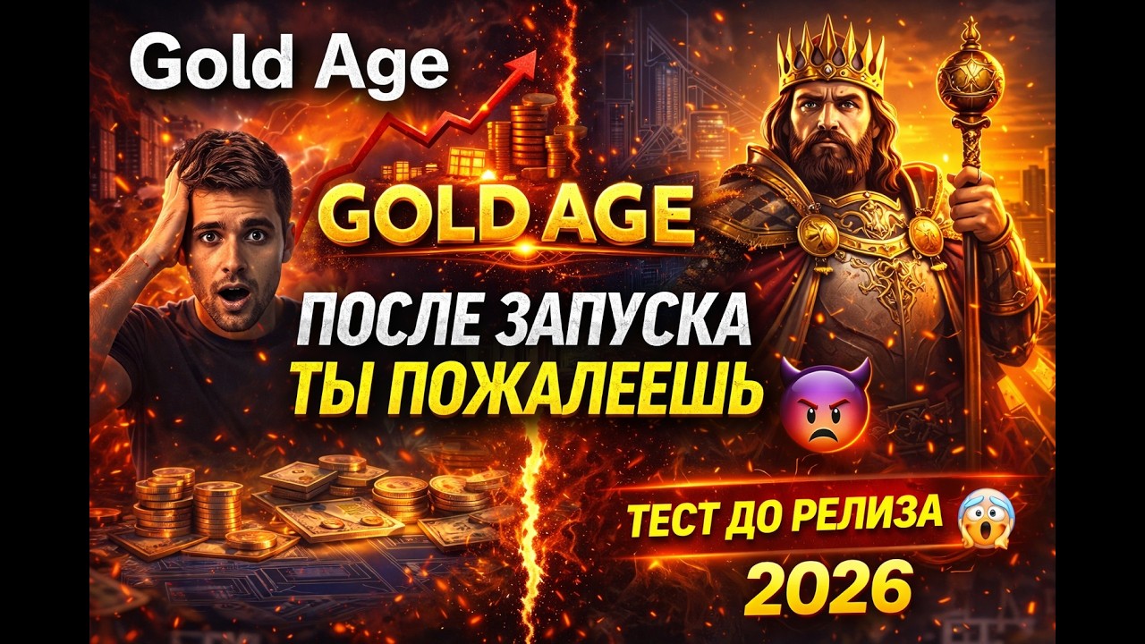 Gold Age &mdash; a new game on Telegram 2026 😱 Test before launch