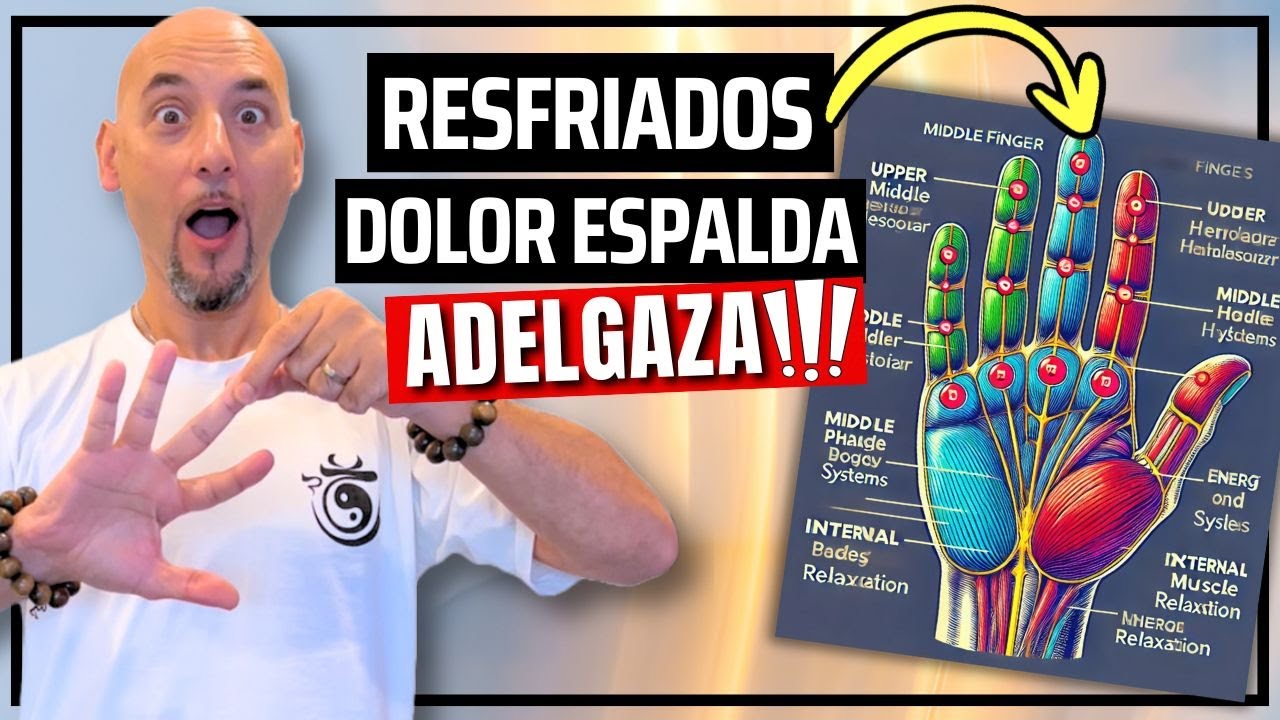 FROTA ASÍ TU DEDO MEDIO como la Reflexología Coreana de la Mano