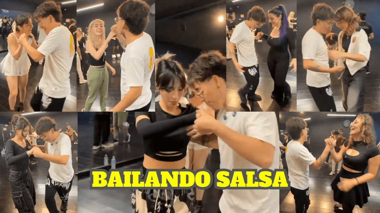 GLOGLO BAILA SALSA CON TODAS SU AMIGAS PARTE 2