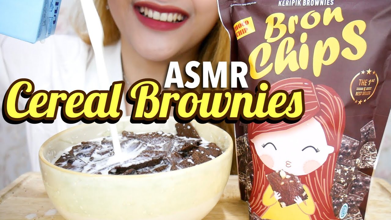ASMR Cereal Brownies by BronChips | ASMR Indonesia