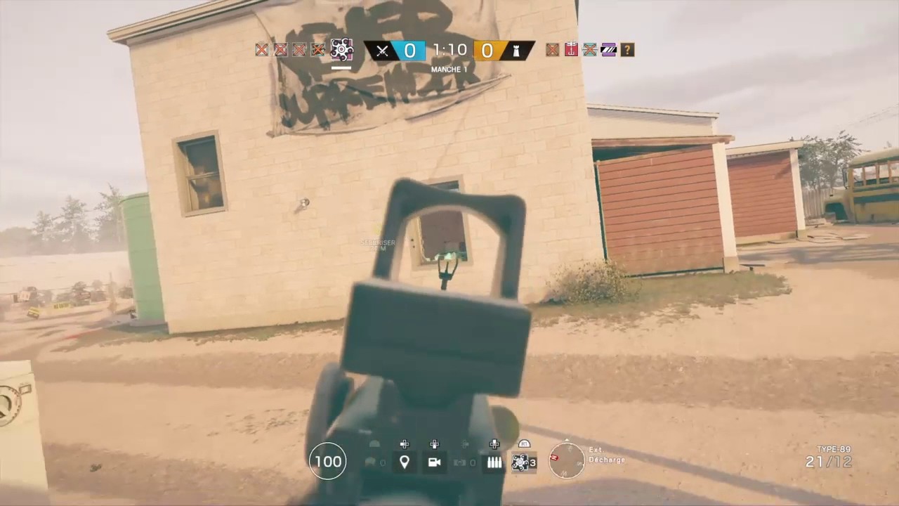 RAINBOW SIX SIEGE jordan_naik clotche 1vs5 full team