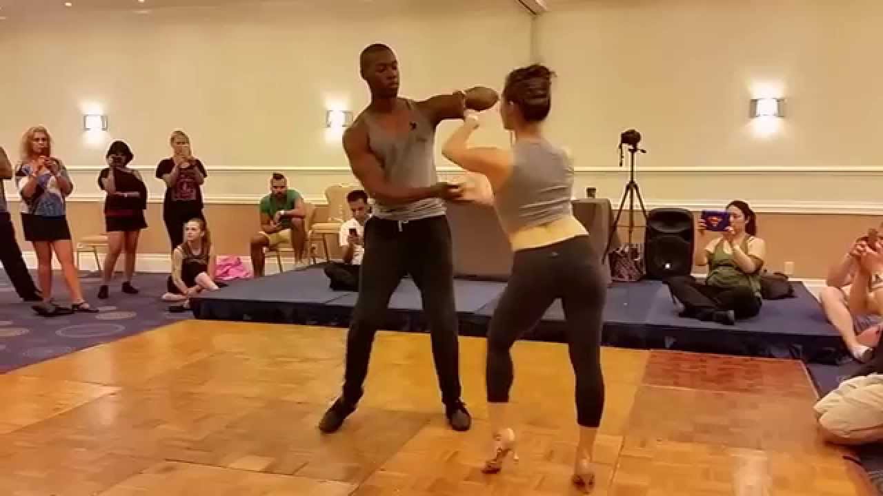 Marc and Kiri's Zouk Demo on Saturday at the DC Bachata Congress 2014