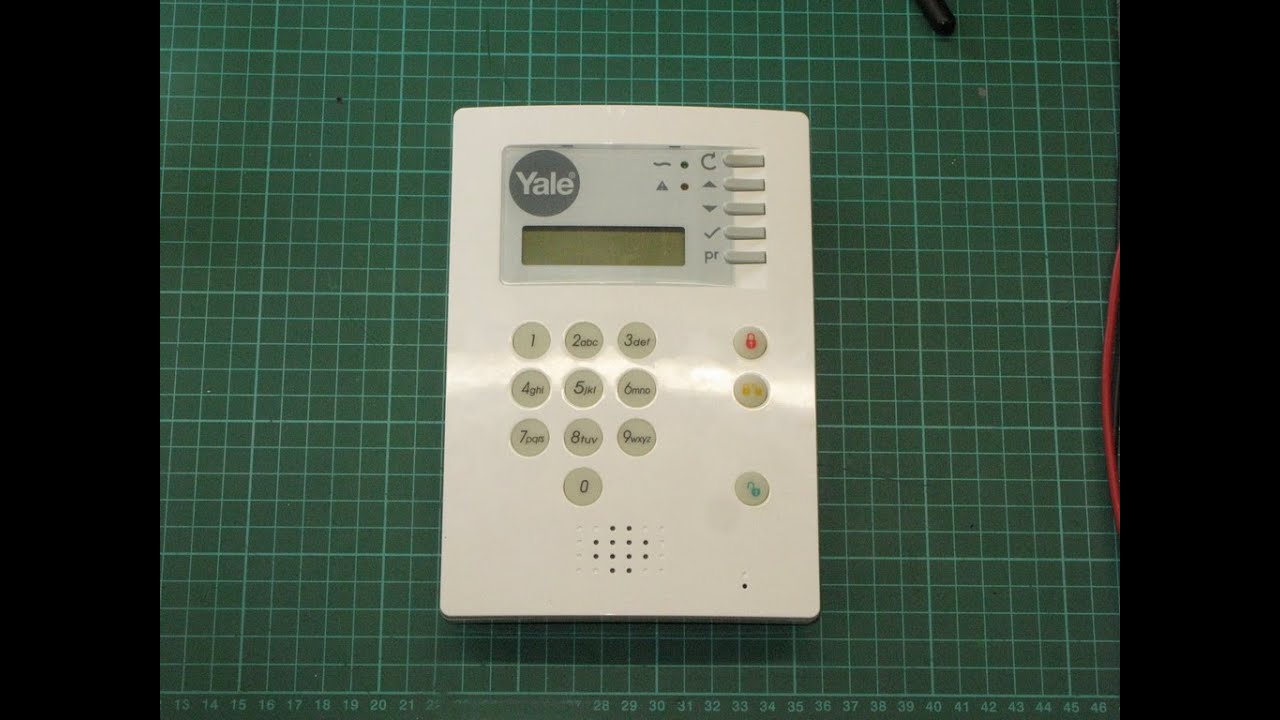 Yale HSA6400 Burglar Alarm Arduino modifications - Part 1
