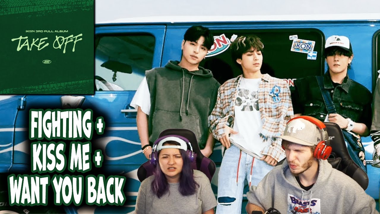 iKON SOLOS! FIGHTING + Kiss Me + Want You Back | REACTION! (TAKE OFF ALBUM REACTION PART 3)