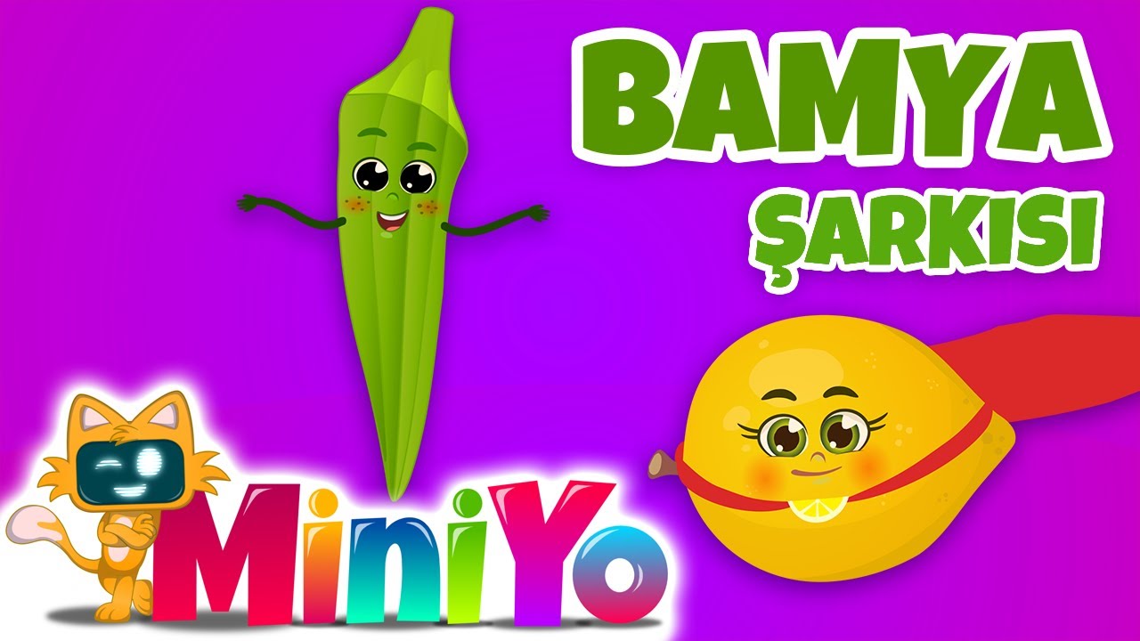 Bamya Şarkısı | Sebzeler Şarkı S&ouml;yl&uuml;yor B&ouml;l&uuml;m7
