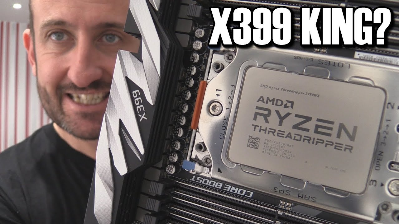 MSI X399 MEG Creation Review with Threadripper 2990WX including overclocking and VRM temps