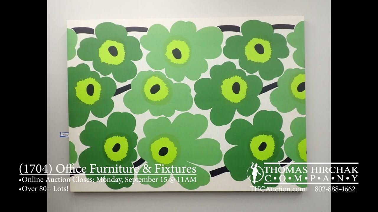 (1704) Office Furniture & Fixtures - Up For Auction
