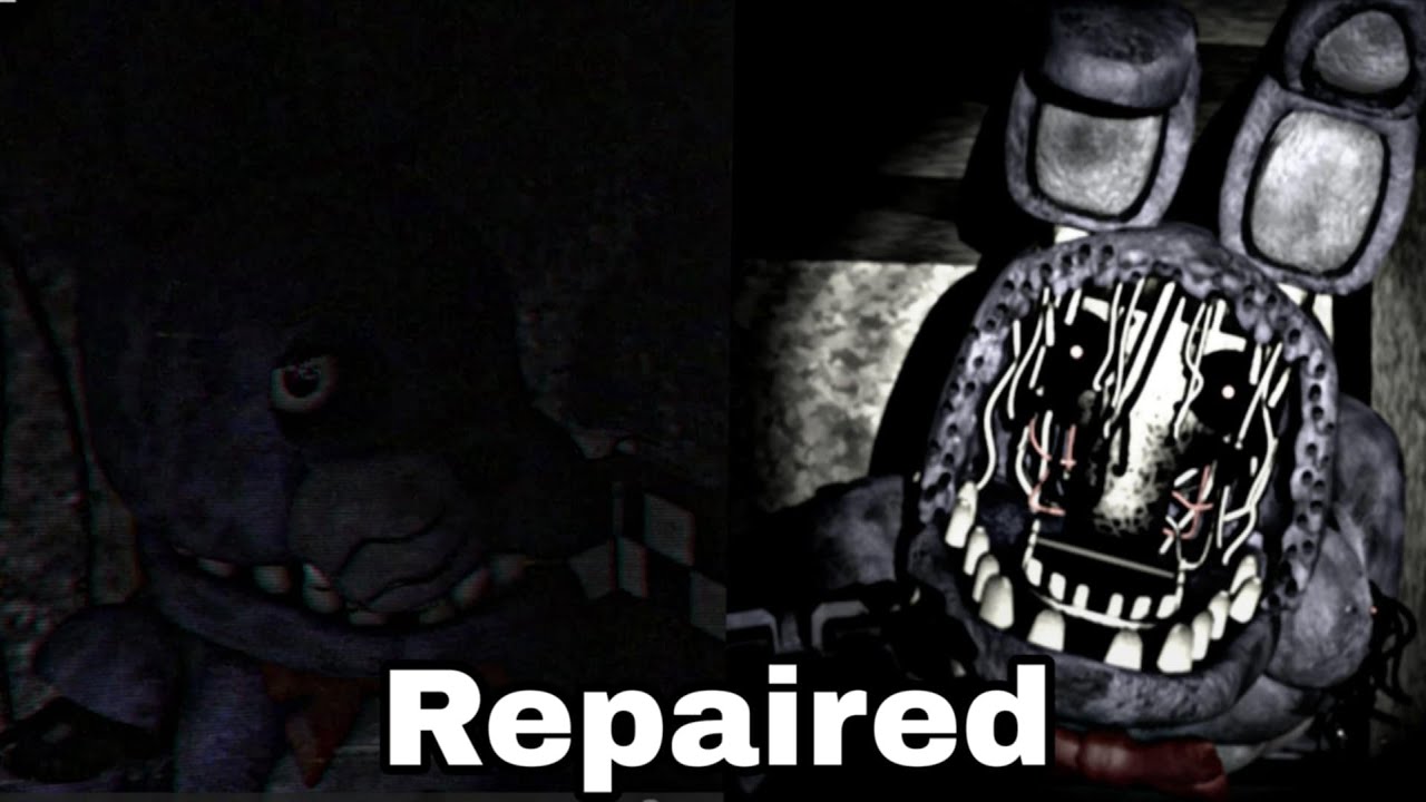 They Fixed The Withered Animatronics
