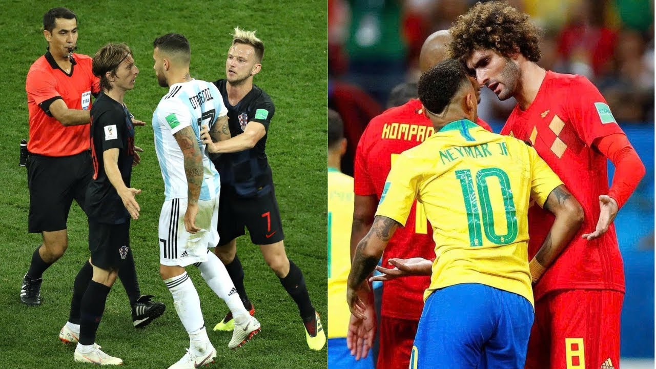 When players lose control World Cup 2018