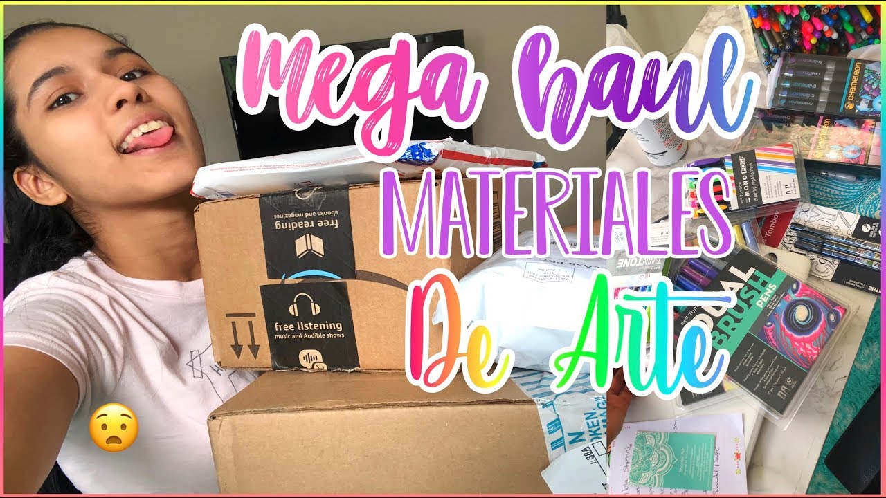 HAUL / UNBOXING DE MATERIALES DE ARTE | SheinaArt