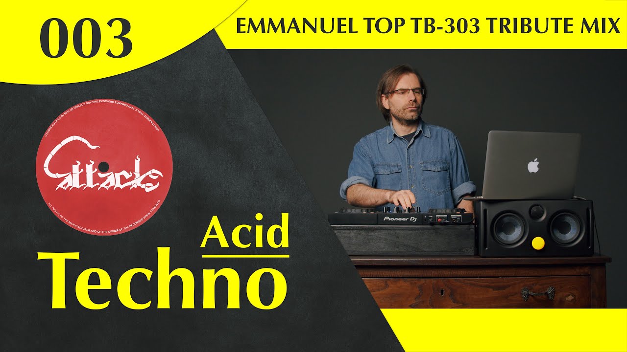 Emmanuel Top and Roland TB-303 ➤ Acid Techno Mix Tribute (2021)