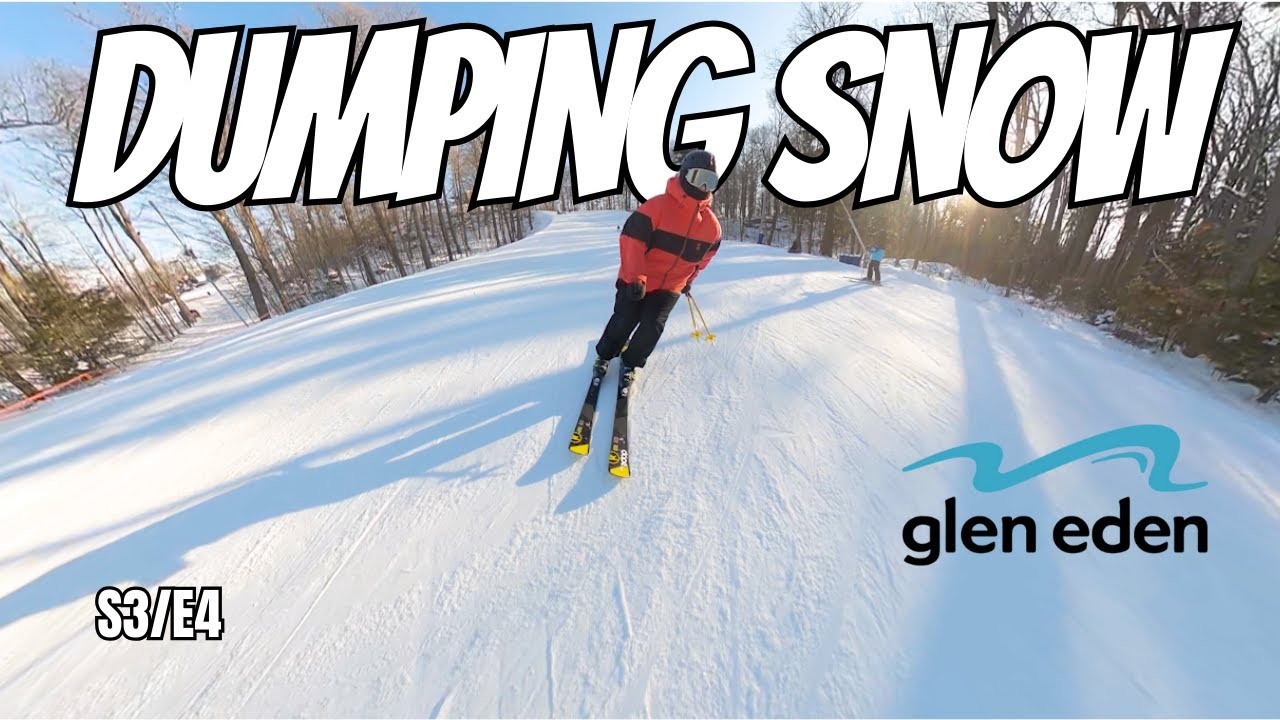 SKIING GLEN EDEN AFTER A 35CM SNOW MIRACLE