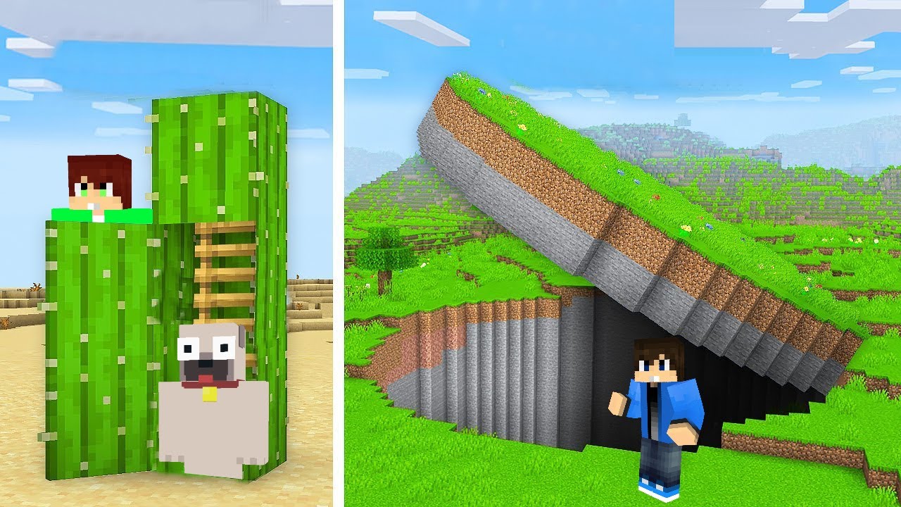 DANI vs KIIS REJTETT HÁZ ÉPITŐ KIHÍVÁS A MINECRAFTBAN!
