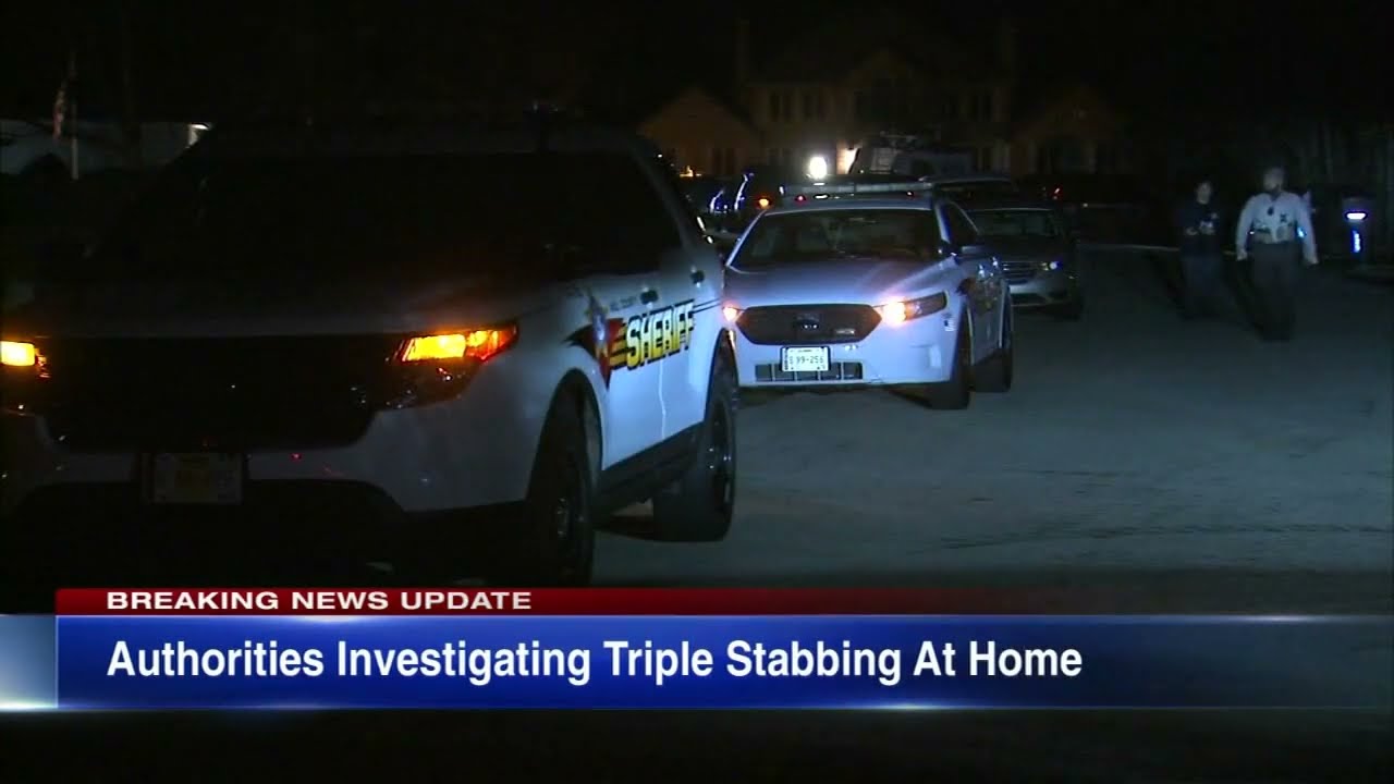 Police investigate triple stabbing in Will County home