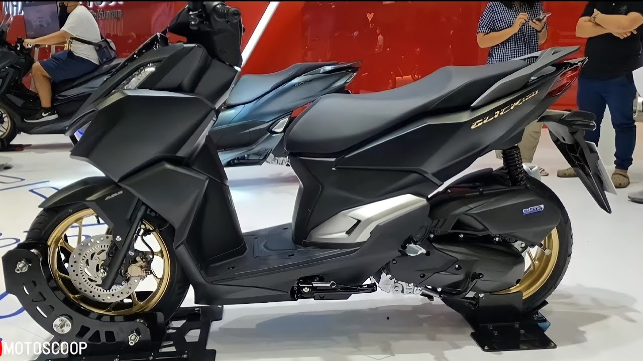 2022 Honda CLICK 160 ABS - Sportier Design and New eSP+ Engine