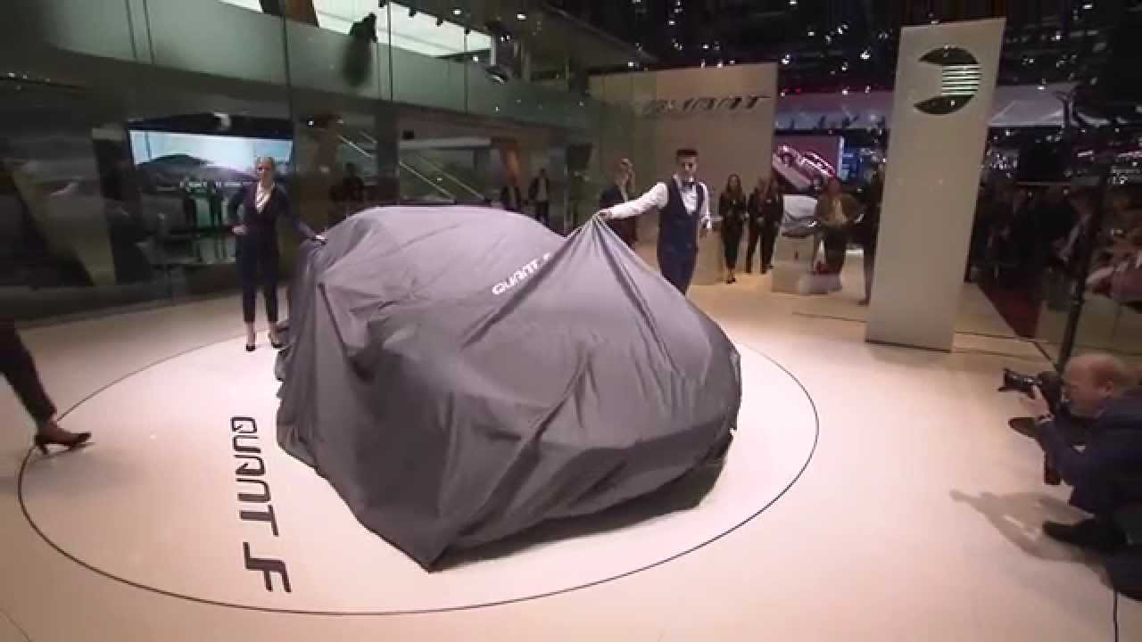 2 world ‪‎premieres by nanoFlowcell® at Geneva Motor Show 2015: the new QUANT F and QUANTINO